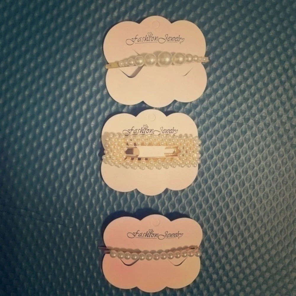 Pearl Gold Fashion‎ Hair Clips/ Pins